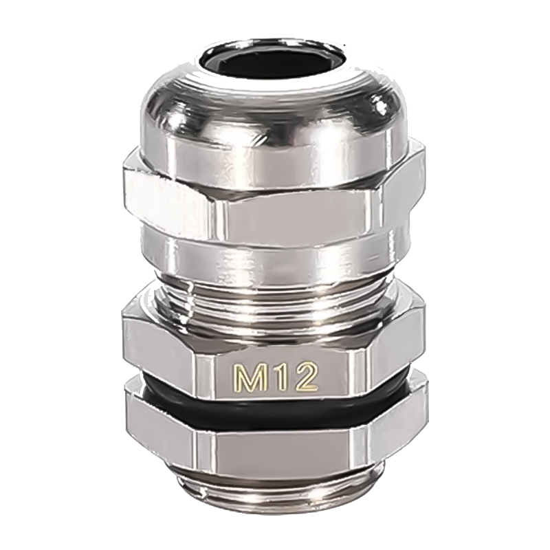 PG防水接头M12×1.5金属款M系列4-8MM电缆接头