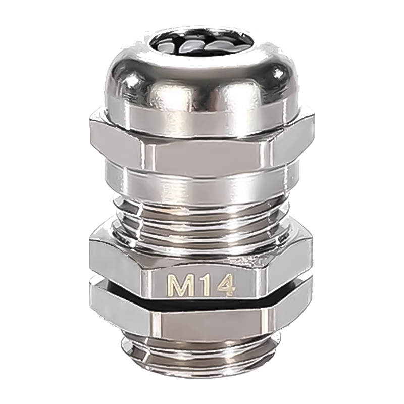 PG防水接头M14×1.5金属款M系列4-8MM电缆接头