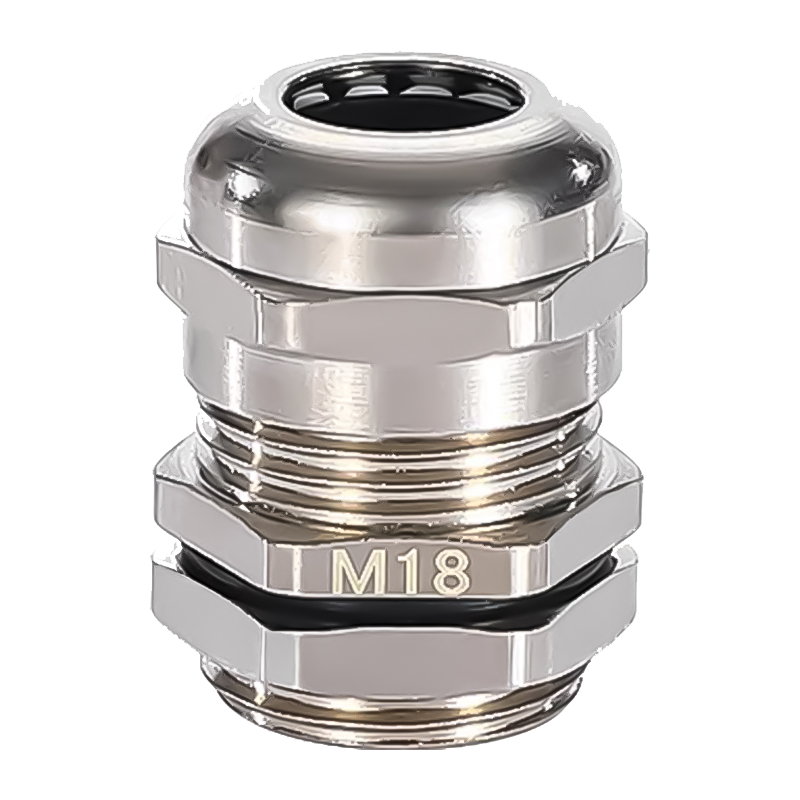 PG防水接头M18×1.5金属款M系列5-10MM电缆接头