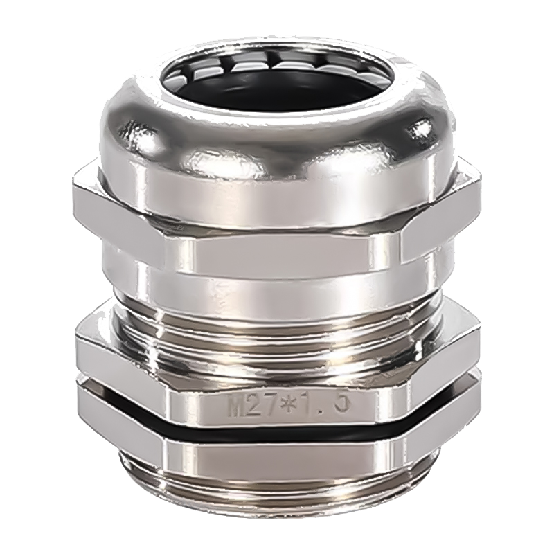 PG防水接头M27×1.5金属款M系列13-18MM电缆接头